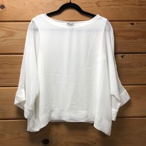 Cream Chiffon Blouse